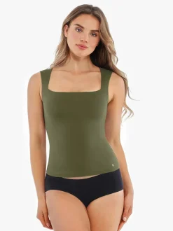 Cloud-Touch Double-Layer Shaping Sleeveless Top