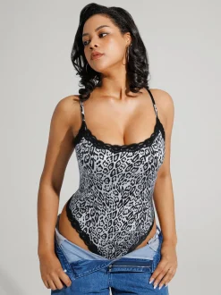 Cloud-Touch Shaping All-in-One Lace Bodysuit