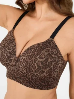 ContourLift™ Seamless Wireless Leopard Shaping Push Up Bra