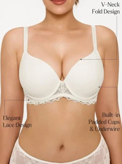 Delicate Embrace Lace Underwire Bra