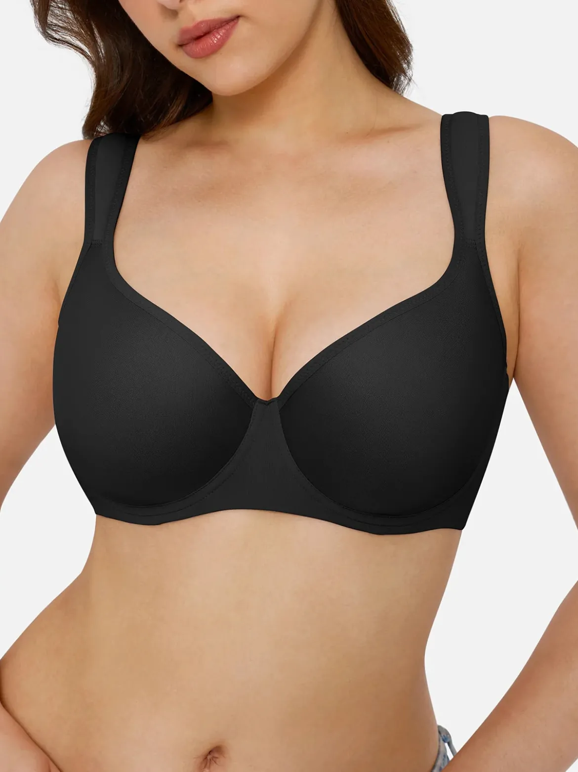 Full Figure Beauty Back Smoothing Minimizer Bra