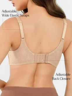 Lace Full Coverage Comfort Sculpting Plunge Bra