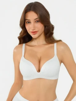 Lace Full Coverage Comfort Sculpting Plunge Bra