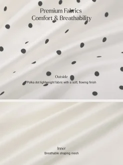 Lace Trim Sculpting Fit & Flare Mini Dress