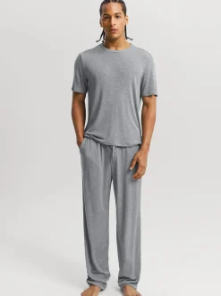 Men's Modal Short Sleeve & Pant PJ Set
