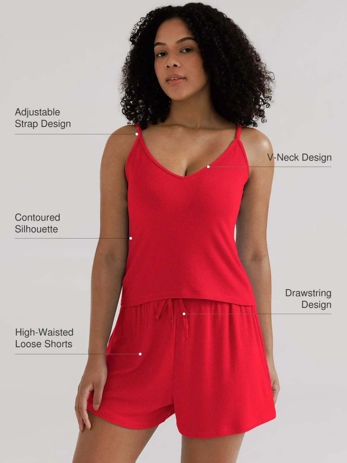 Modal Cami & Short Pajama Set