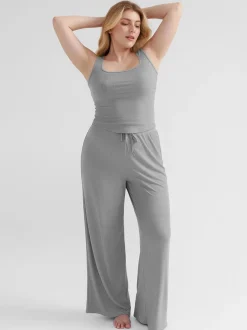 Modal Tank Top & Drawstring Pant Pajama Set