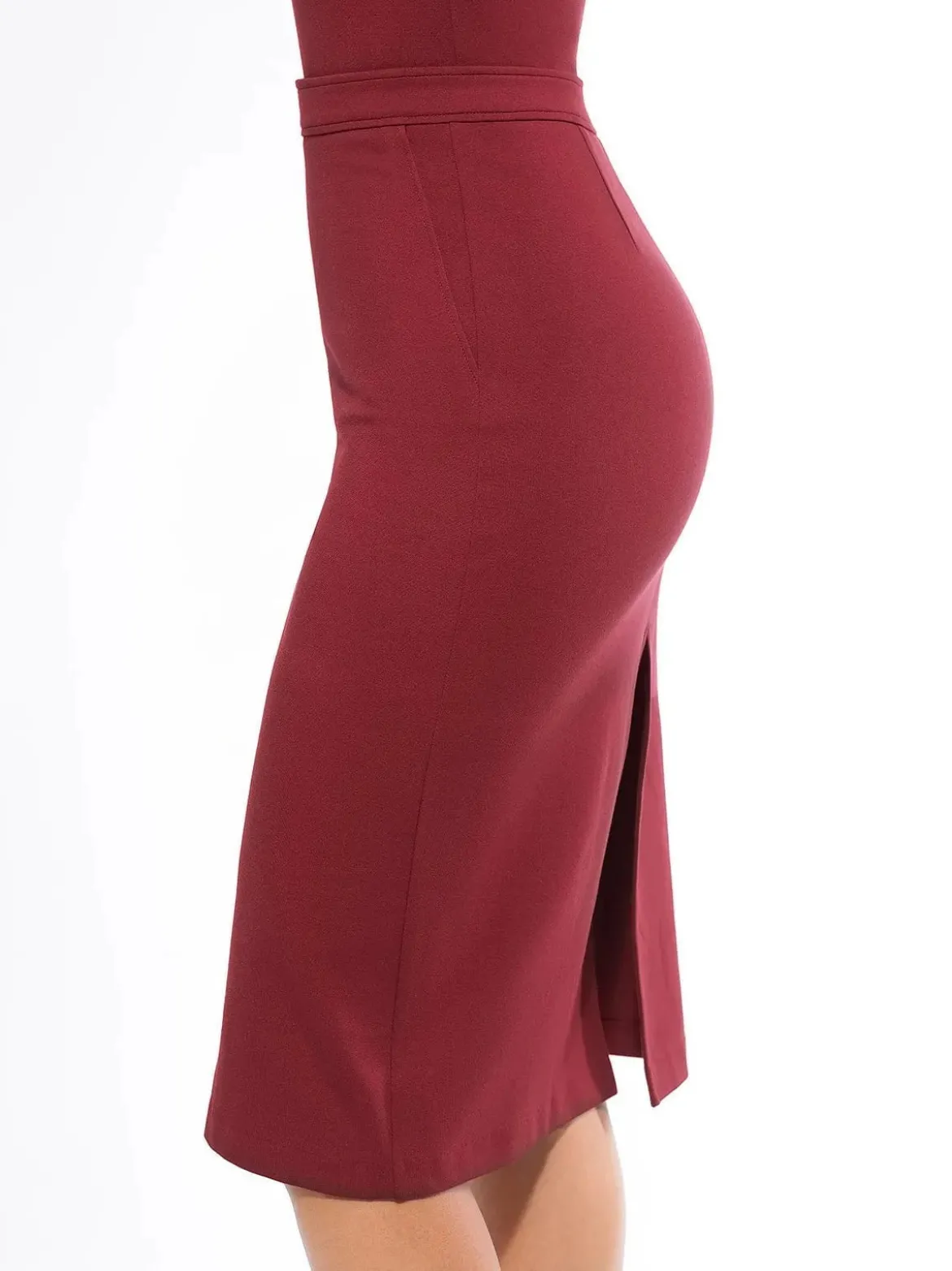 SculptEase Ponte Pencil Skirt