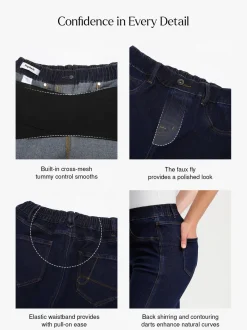 Sculpting High-Rise Stretch Flare Jeans