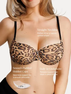 Seamless Balconette Push-Up T-Shirt Bra