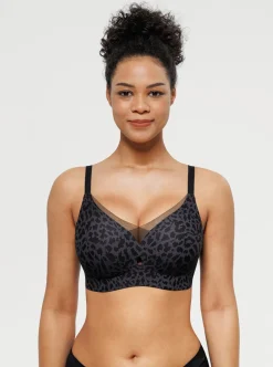 Seamless Breathable Contour Plunge Bra