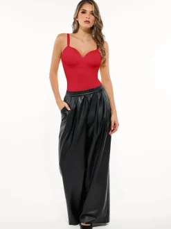 Seamless Built-in Bra All-in-One Push-Up Sculpting Cami Top