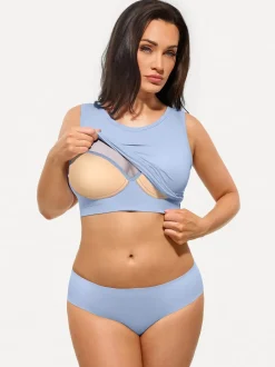 Seamless Built-in Bra All-in-One Shapewear Tank