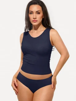 Seamless Built-in Bra All-in-One Shapewear Tank