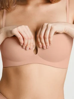 Seamless Non-Slip Push-Up Shaping Strapless Bra