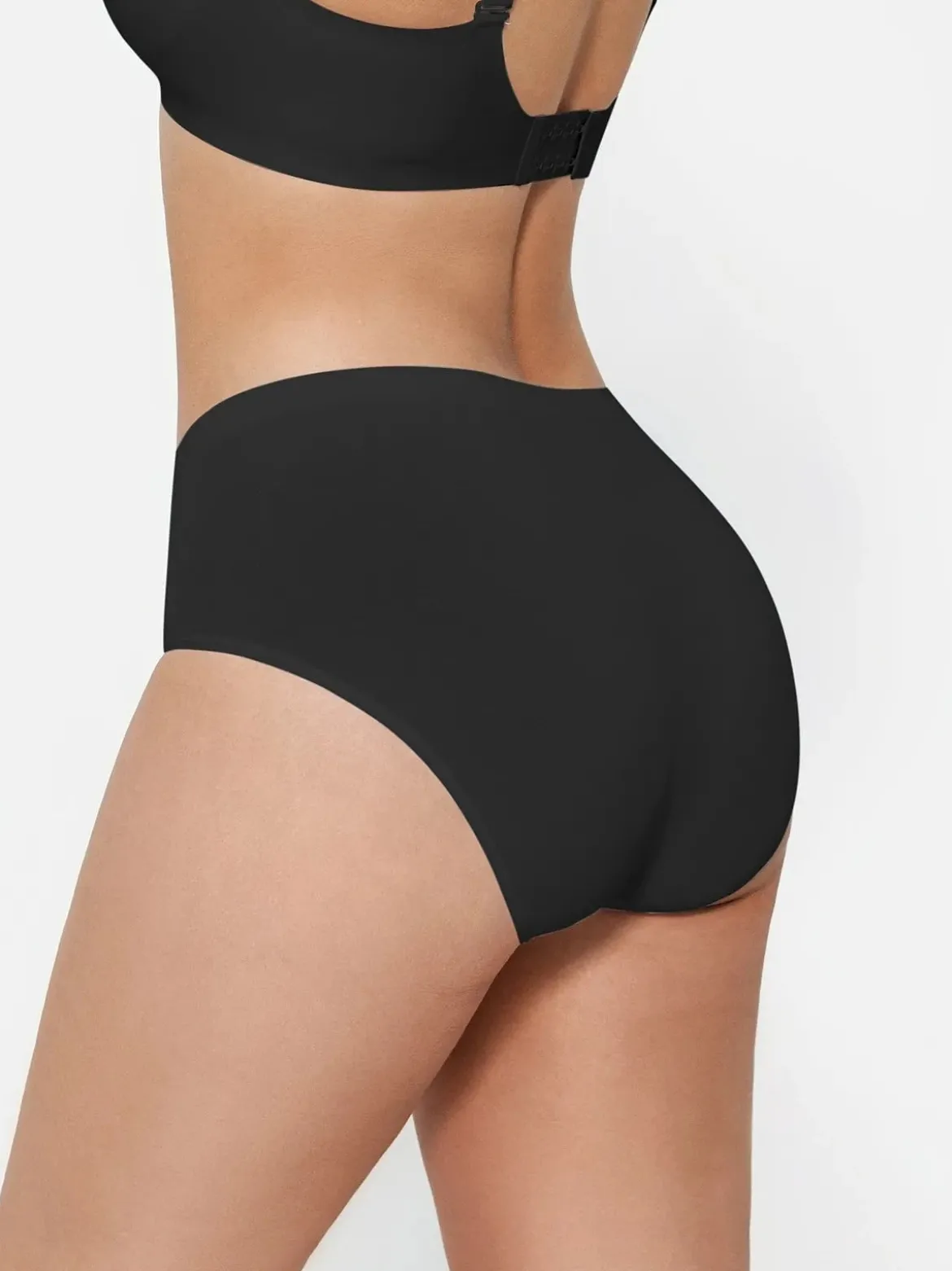 Seamless Second-Skin High-Waist Brief