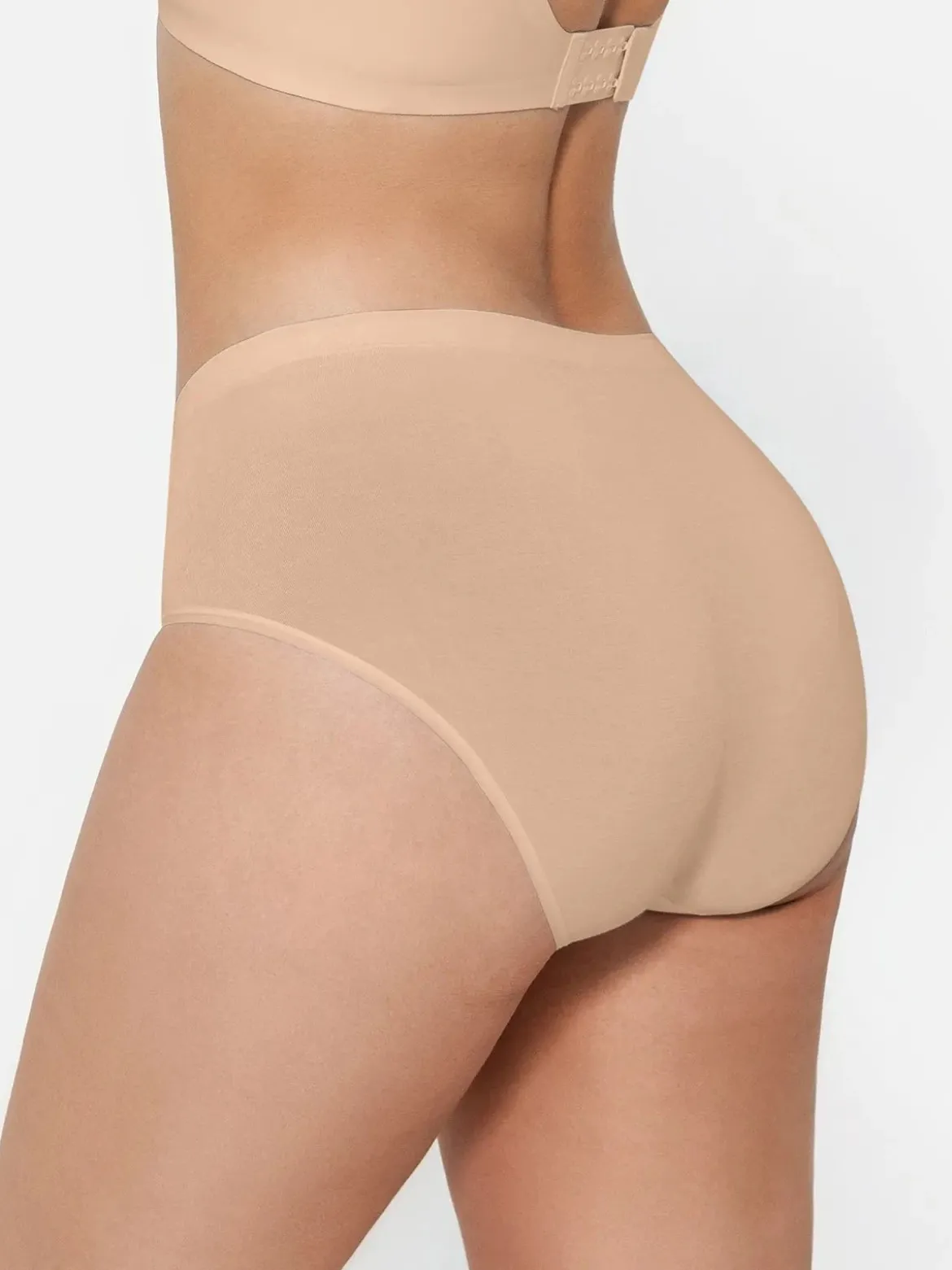 Seamless Second-Skin High-Waist Brief
