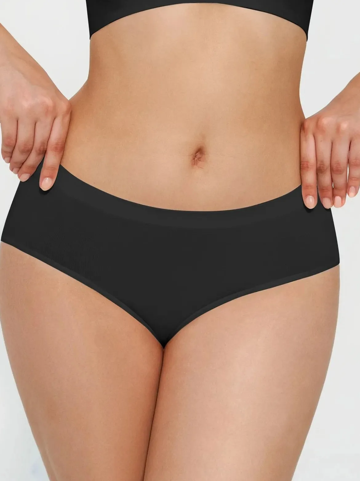 Seamless Second-Skin High-Waist Brief