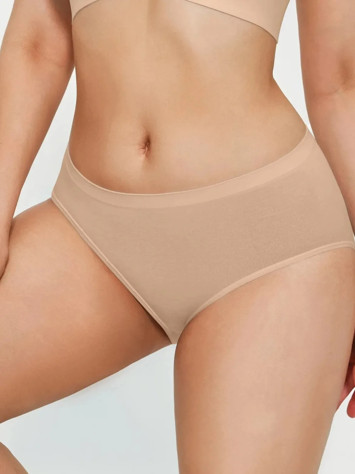 Seamless Second-Skin High-Waist Brief