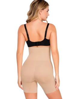 Seamless Tummy Control Mid-Thigh Shaping Shorts