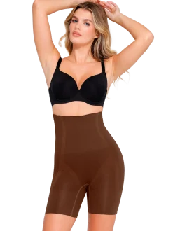 Seamless Tummy Control Mid-Thigh Shaping Shorts
