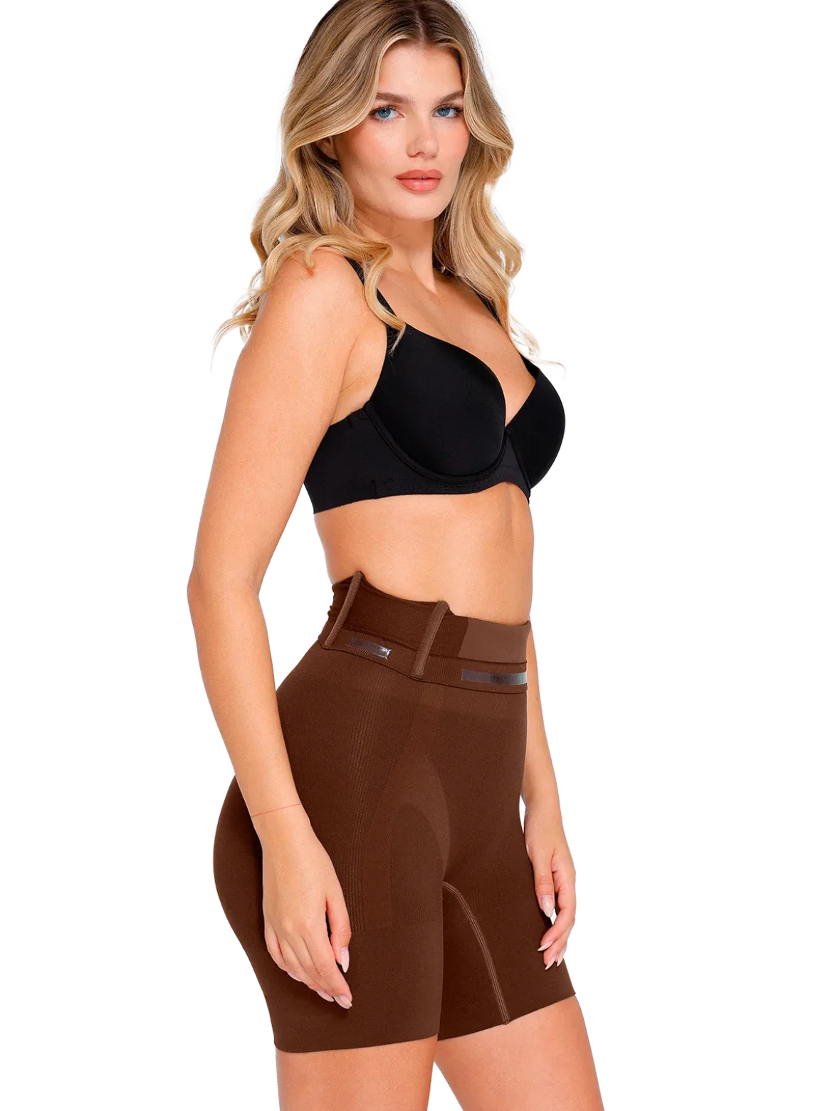 Seamless Tummy Control Mid-Thigh Shaping Shorts