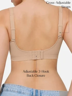 Seamless Wireless Adjustable Comfort Support Bra