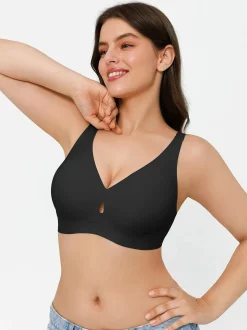 Seamless Wireless Jelly Contour Support Bra
