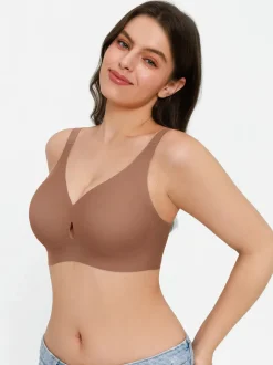 Seamless Wireless Jelly Contour Support Bra