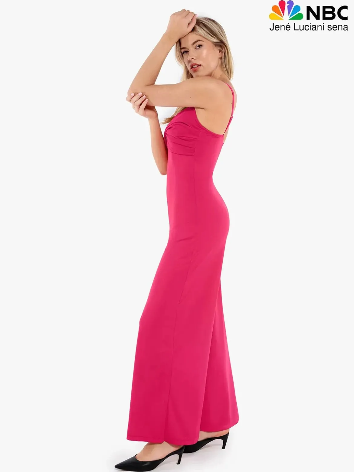 Shapewear Bias Twist Smooth Sculpting Jumpsuit