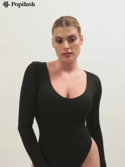 Shapewear CloudSense Scoop Neck Sculpting Bodysuit