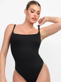 Shapewear Cloudsense Sculpting High-Cut Thong Cami Bodysuit