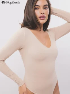 Shapewear Cloudsense Seamless Slimming Thong Bodysuits