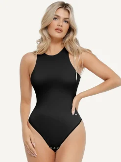 Shapewear Cloudsense Sleeveless Cutaway Round Neck Bodysuit