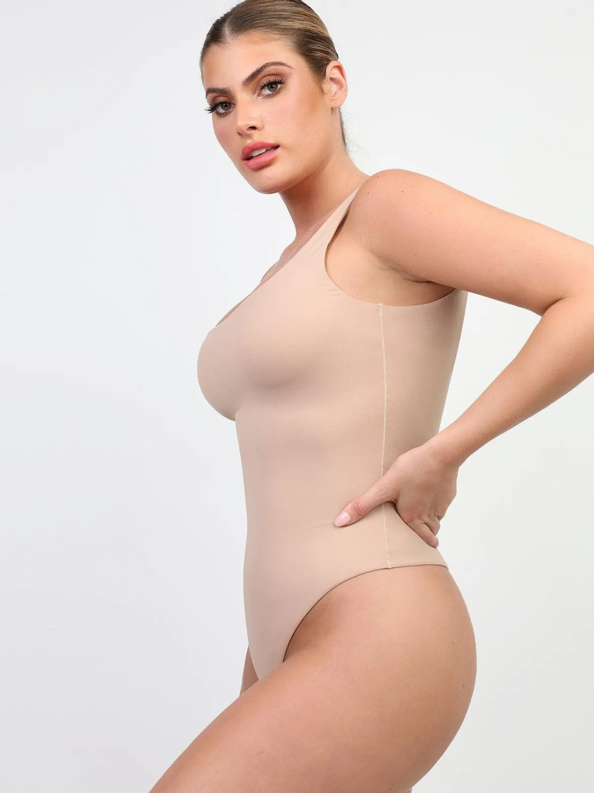 Shapewear CloudSense Tank Neck Low Back Sculpting Bodysuit