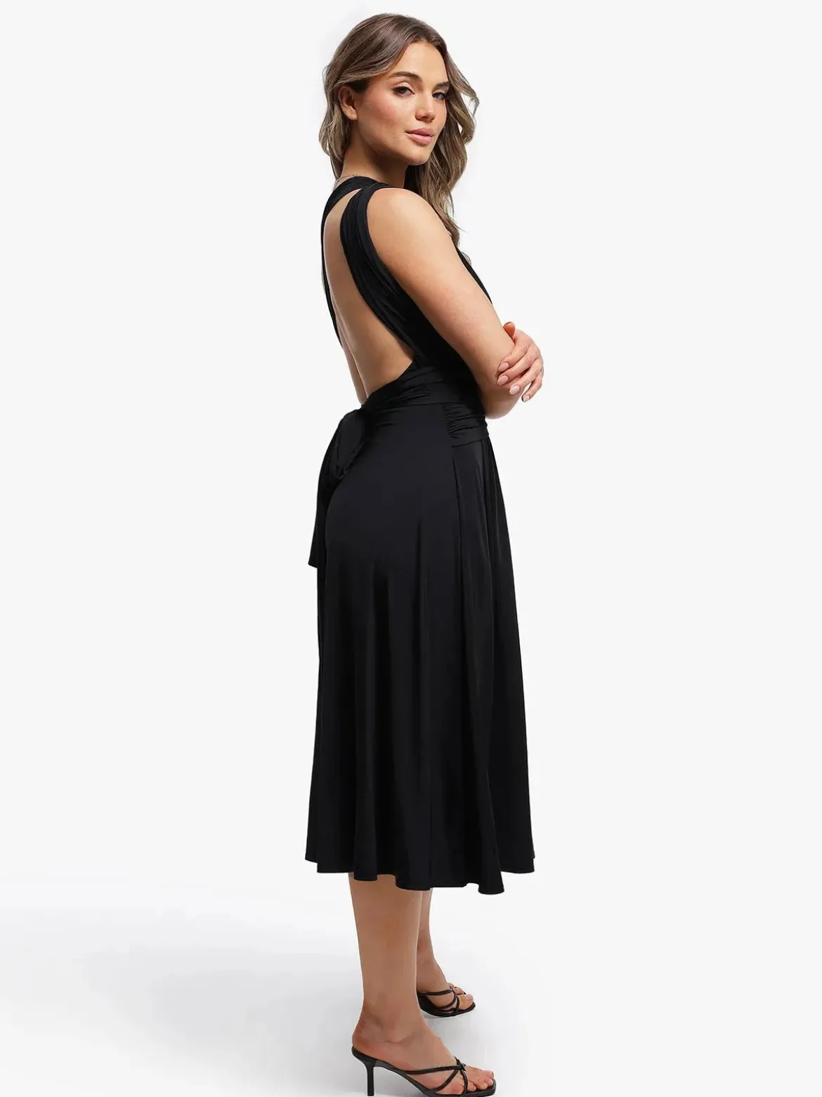 Shapewear Convertible Infinity Sculpting Midi Dress