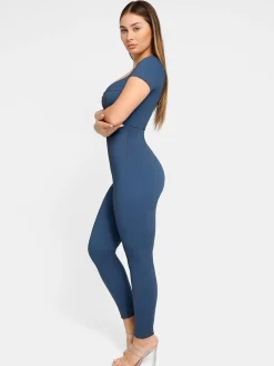 Shapewear Denim Sculpting Dress or Bodysuit or Jumpsuit