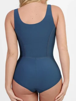 Shapewear Denim Sculpting Dress or Bodysuit or Jumpsuit