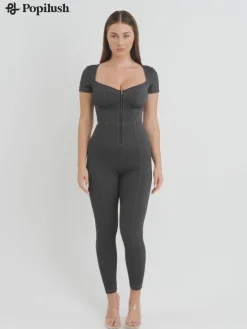 Shapewear Denim Sculpting Dress or Bodysuit or Jumpsuit