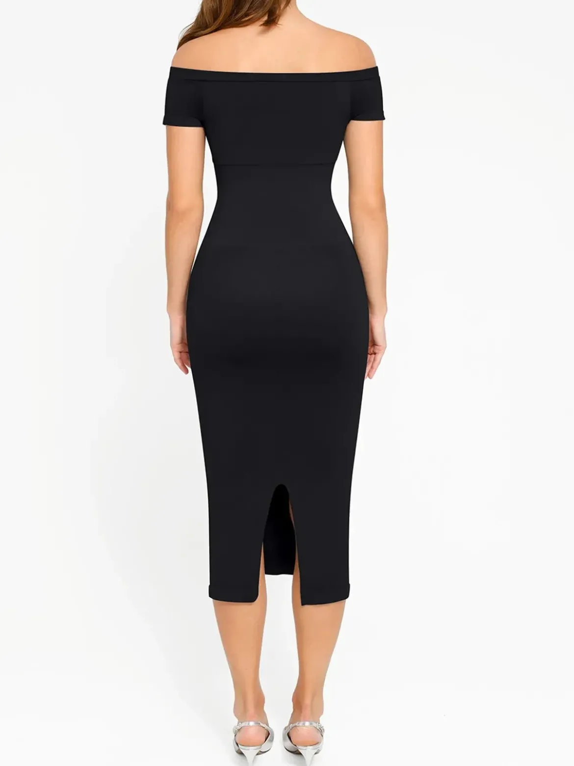 Shapewear Eco-Friendly Sculpting Midi Dress Set