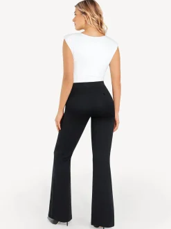 Shapewear Freedom Tummy Control Flare-Leg Ponte Pants