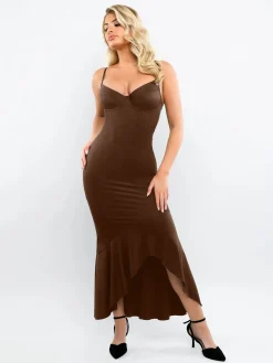 Shapewear Hourglass Corset Mermaid Maxi Dress