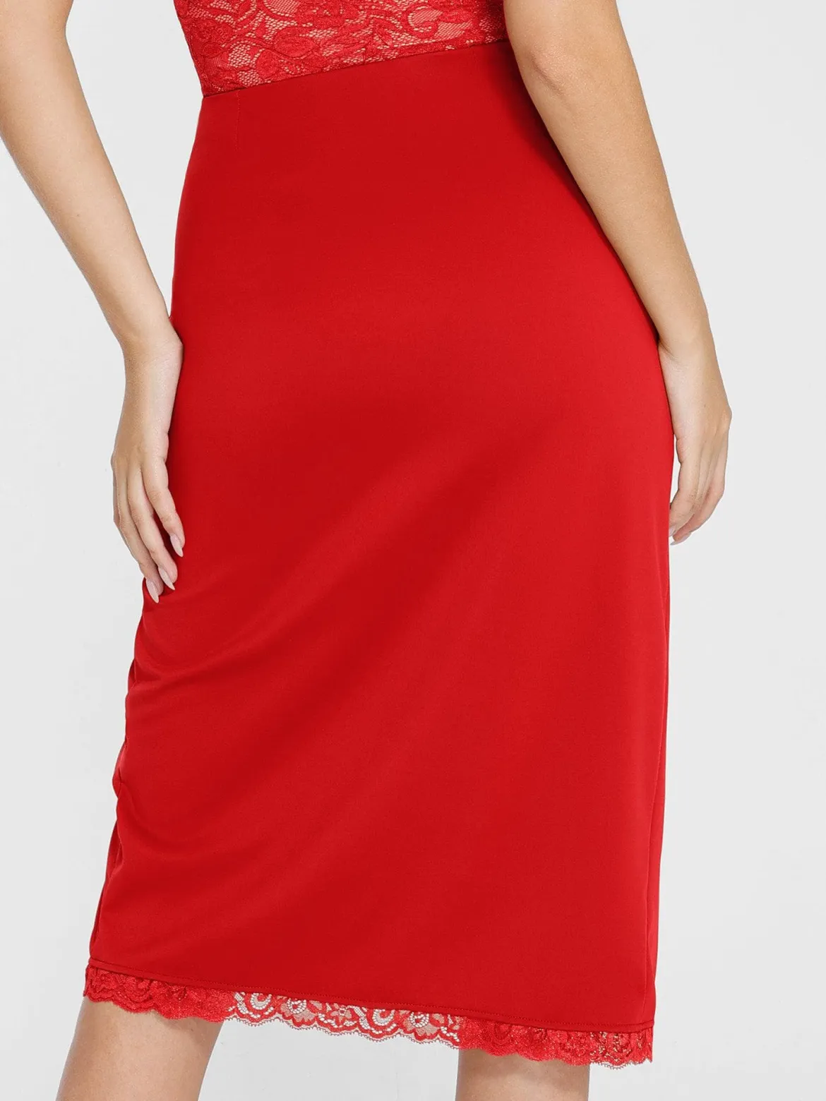 Shapewear Lace Corset Bra or Slimming Midi Wrap Skirt