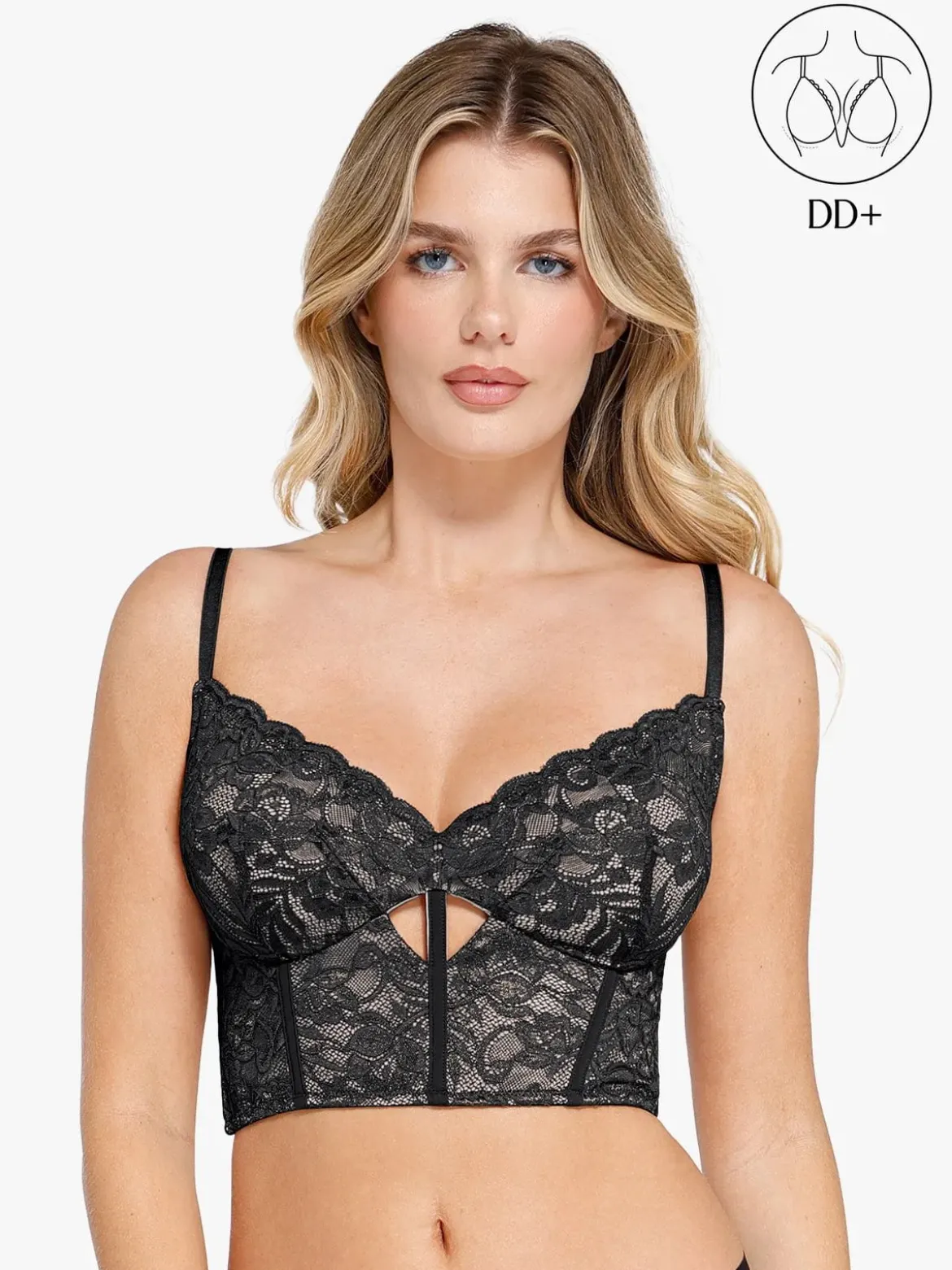Shapewear Lace Corset Bra or Slimming Midi Wrap Skirt