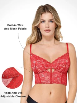 Shapewear Lace Corset Bra or Slimming Midi Wrap Skirt