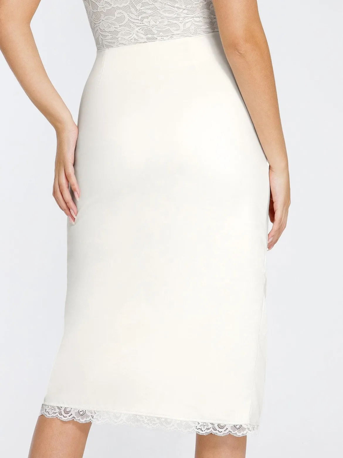 Shapewear Lace Corset Bra or Slimming Midi Wrap Skirt