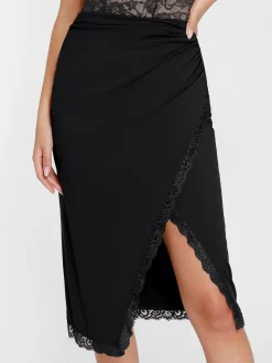 Shapewear Lace Corset Bra or Slimming Midi Wrap Skirt