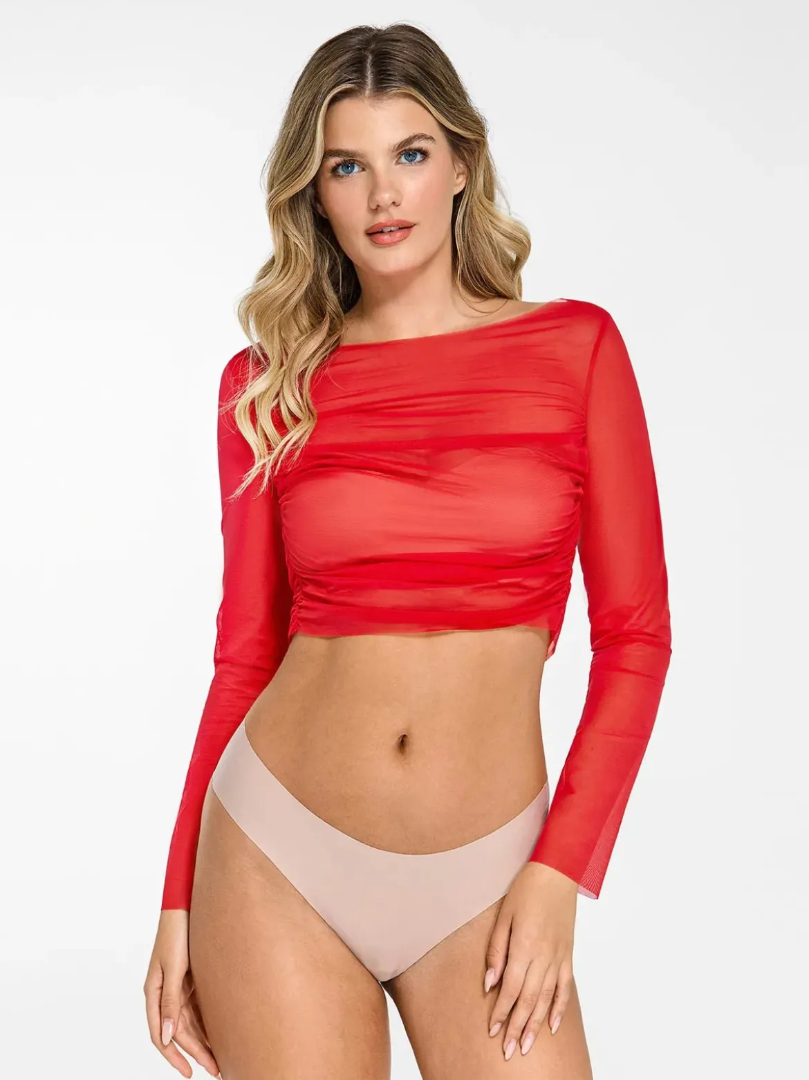 Shapewear Lace Corset Top Split Skirt Mesh Cover-Up Set