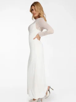 Shapewear Lace Dress Sheer Mesh Cover-Up Set