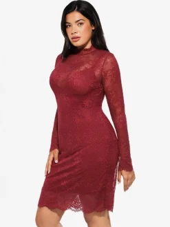 Shapewear Lace Fantasy Mini & Maxi Sculpting Dress Set
